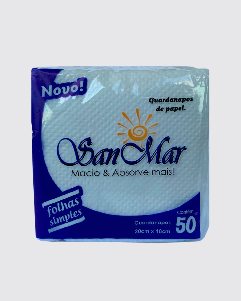 Guardanapo Sachê (28cm x 30cm x 50 fls x 80fd)